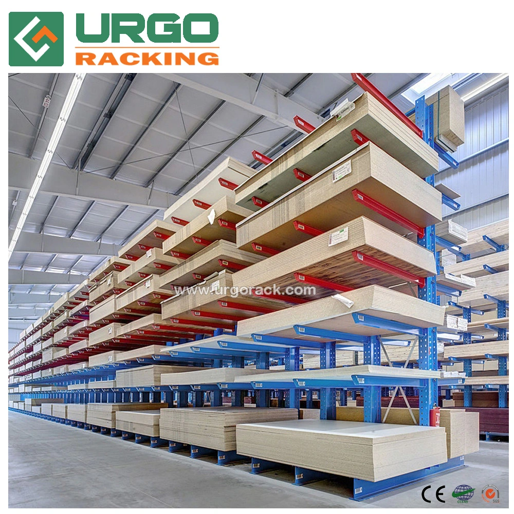Heavy Duty Lumber Warehouse Storage Cantilever Rack for Rebar Shelving Racking System