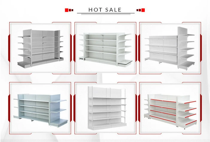 Retail Store Shop Fitting Metal Wooden Shelf for Sale