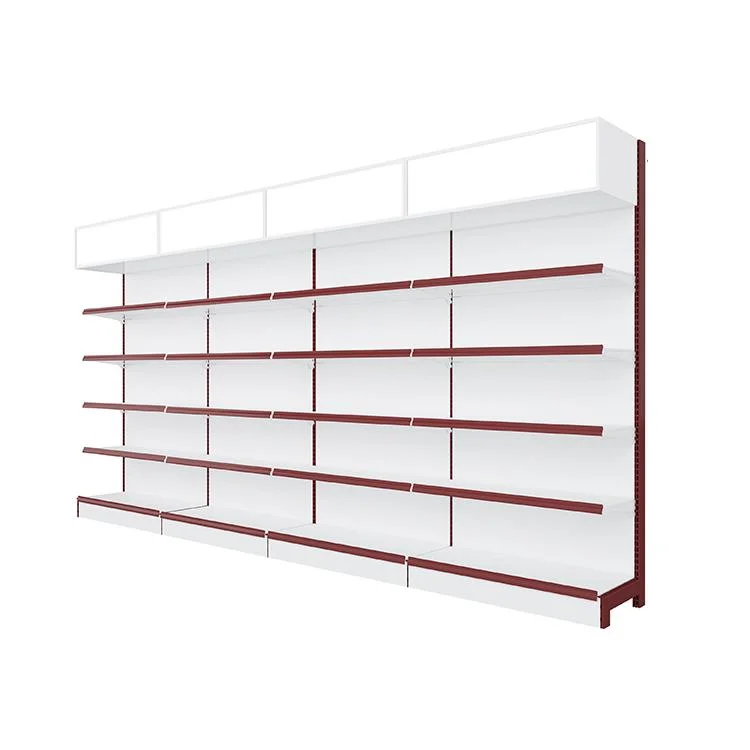 Store Equipment Display Racks Stand Supermarket Advertising Shelf Grocery Gondola