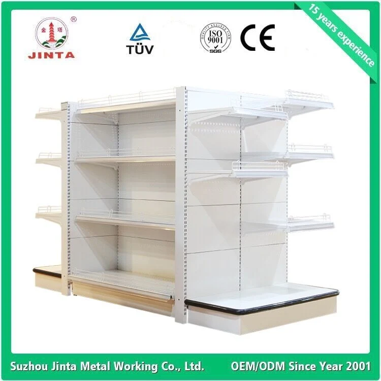 Double Sided or Single Sided Supermarket Rack