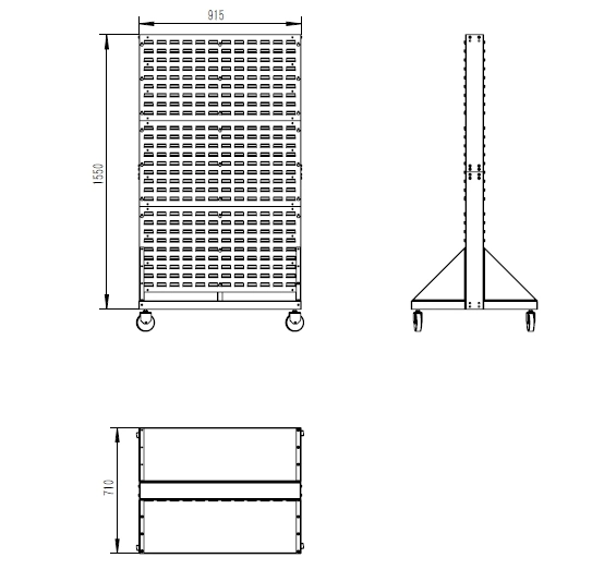 China Manufacturer Machining Warehouse Storage Rack&Storage Bin Set