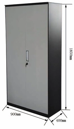 Office Use Metal Swing Door Filing Cupboard with 4 Adjustable Shelf