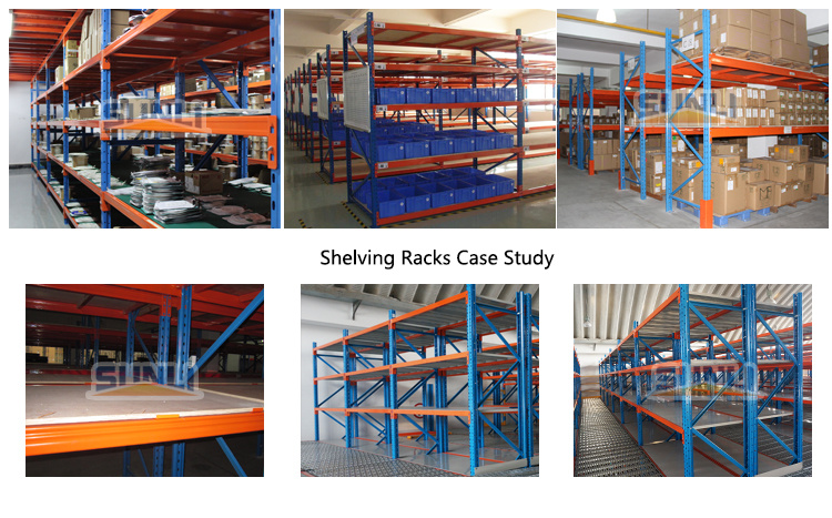 Sunli Manufacture Factory Heavy Duty Industrial Warehouse Storage Rack Shelf Steel Racking System for Stacking Racks & Shelves
