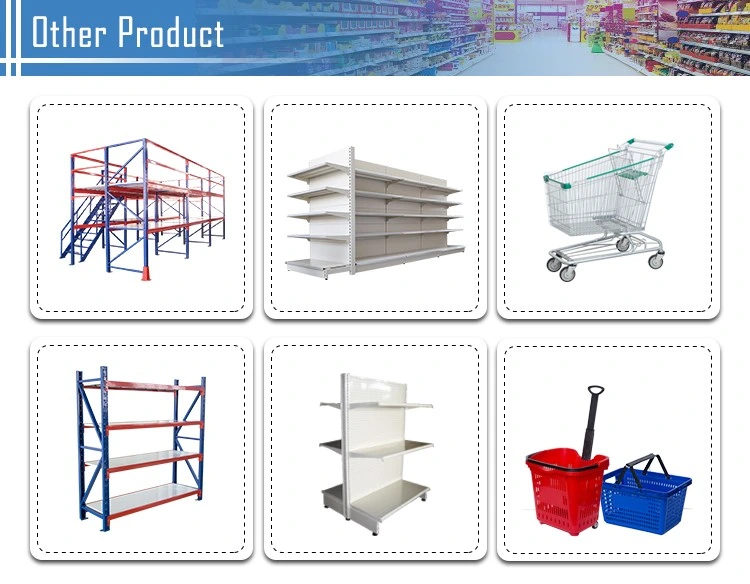 Double Sided Supermarket Shelves/Rack Manufacturer