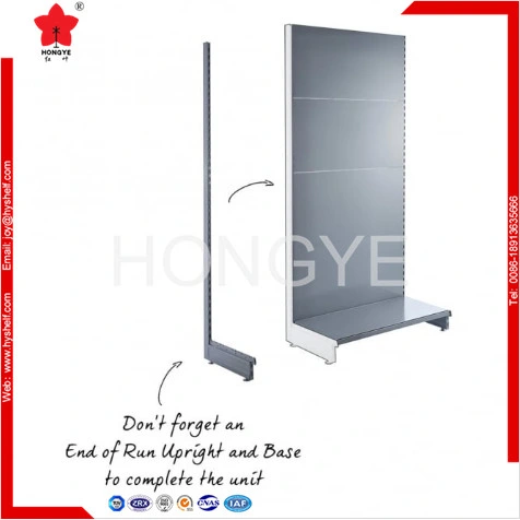 Wholesale Supermarket Hypermarket Metal Display Store Gondola Shelf