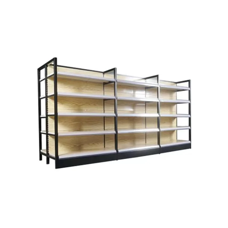 Durable Heavy Duty Metal Supermarket Display Shelf Grocery Store Shelves