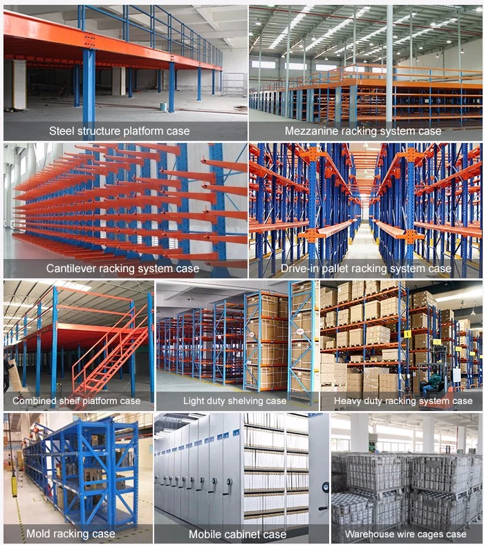 Custom Size Tube Warehouse Cantilever Racking Storage Shelf for Rebar Storage