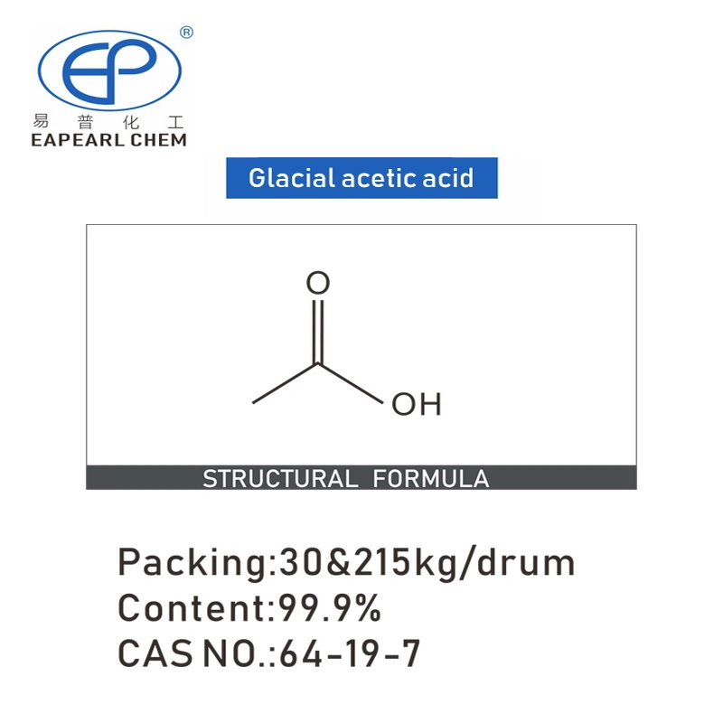 Industry Grade/Food Grade Chemical Solvent/Food Addictive Glacial Acetic Acid