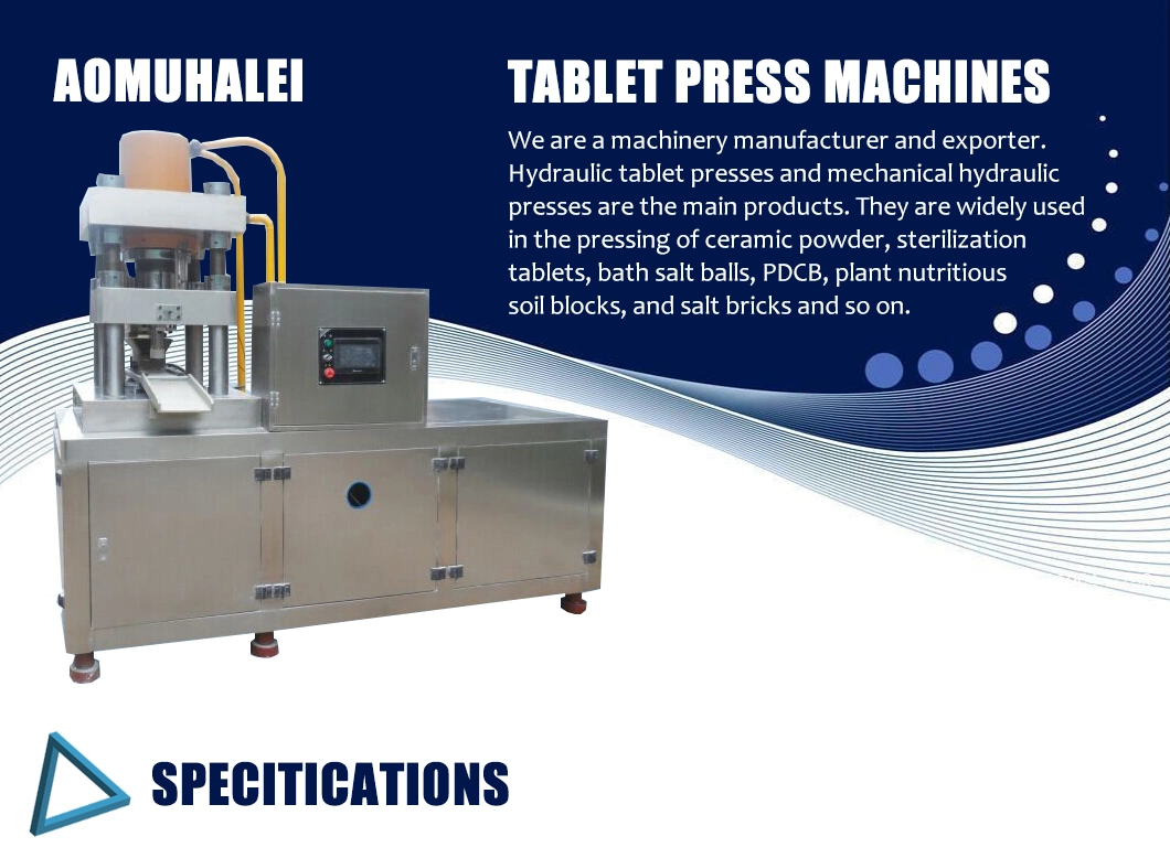 Automatic Plant Nutrient Soil Hydraulic Single Punch Block Tablet Press