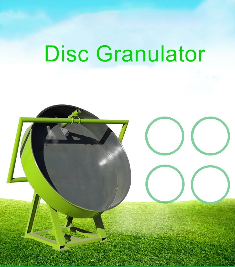 Environment-Friendly Organic/NPK Fertilizer Granulator Machinery Chicken/Cow Manure Fertilizer Ball Granulator