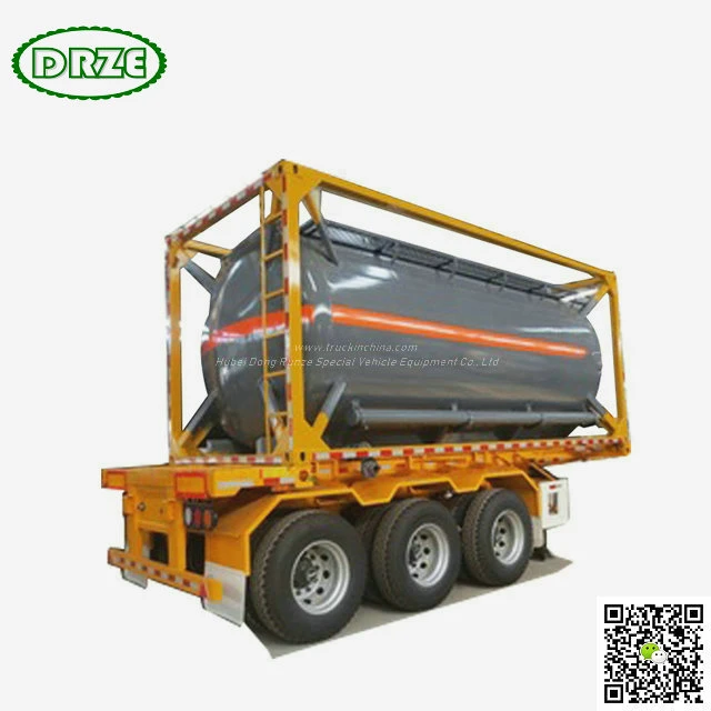 UN 1790	ISOTANK For HYDROFLUORIC ACID And Sulfuric Acid Chemical Mixtures , (20FT Tank Conainer)Liquid NaCLO 18,000Liers -20,000Liers HF ( 48%),H3PO4 (10%-85%)
