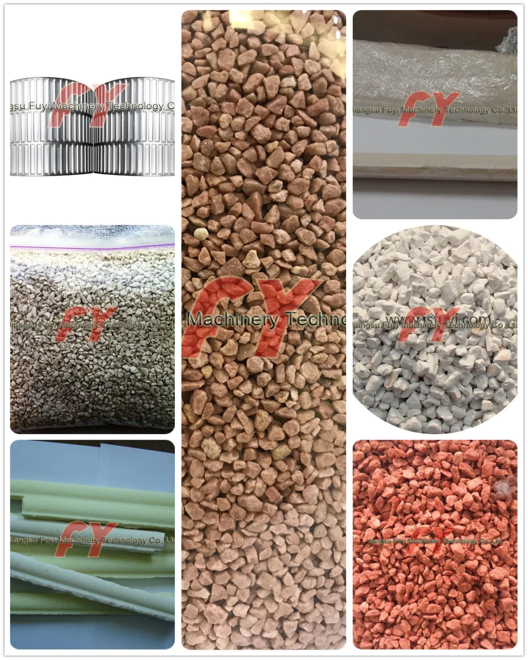 Fertilizer & chemical irregular granules roll press fertilizer pellet mill