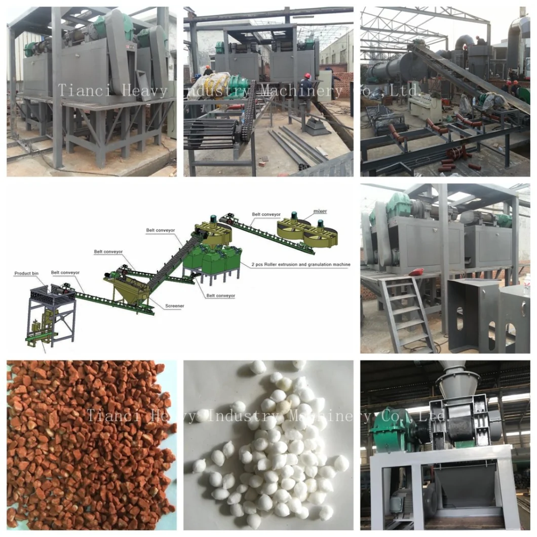 NPK Fertilizer Compound Organic Fertilizer Granules Production Plant