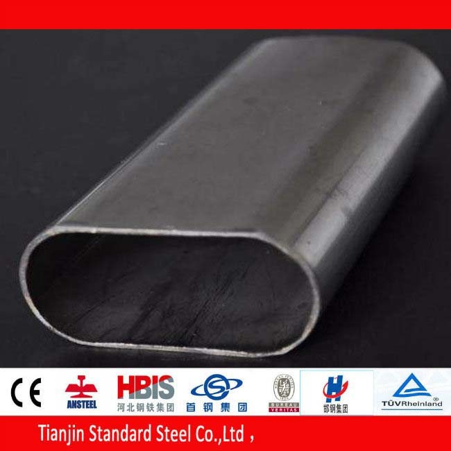 Elliptic / Elliptical Stainless Steel Pipe (304 304L 316 316L)