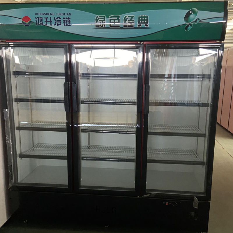 Supermarket Commercial Refrigeration Equipment Beverage Display Cooler