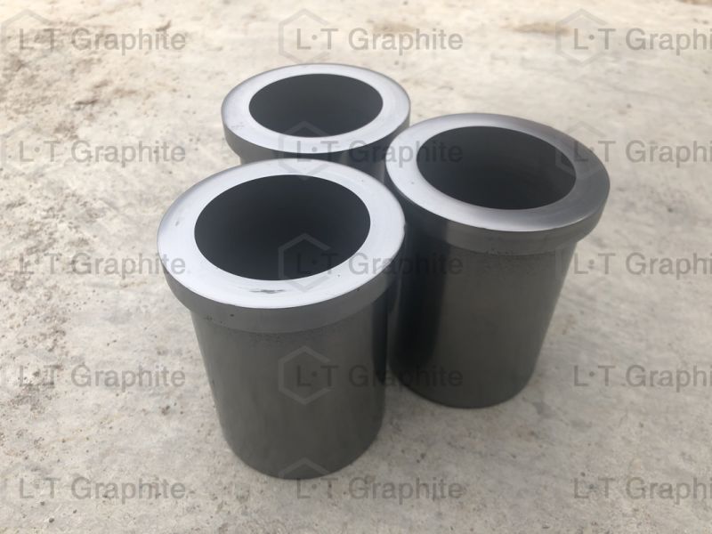 Large Capacity High Temperature Resistance Elliptic Silicon Carbide Crucible