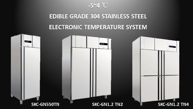 304 Stainless Steel Commercial Refrigeration Equipment Restaurant Kitchen Freezer Refrigerator 304 Stainless Steel Commercial Refrigeration Equipment Restaurant