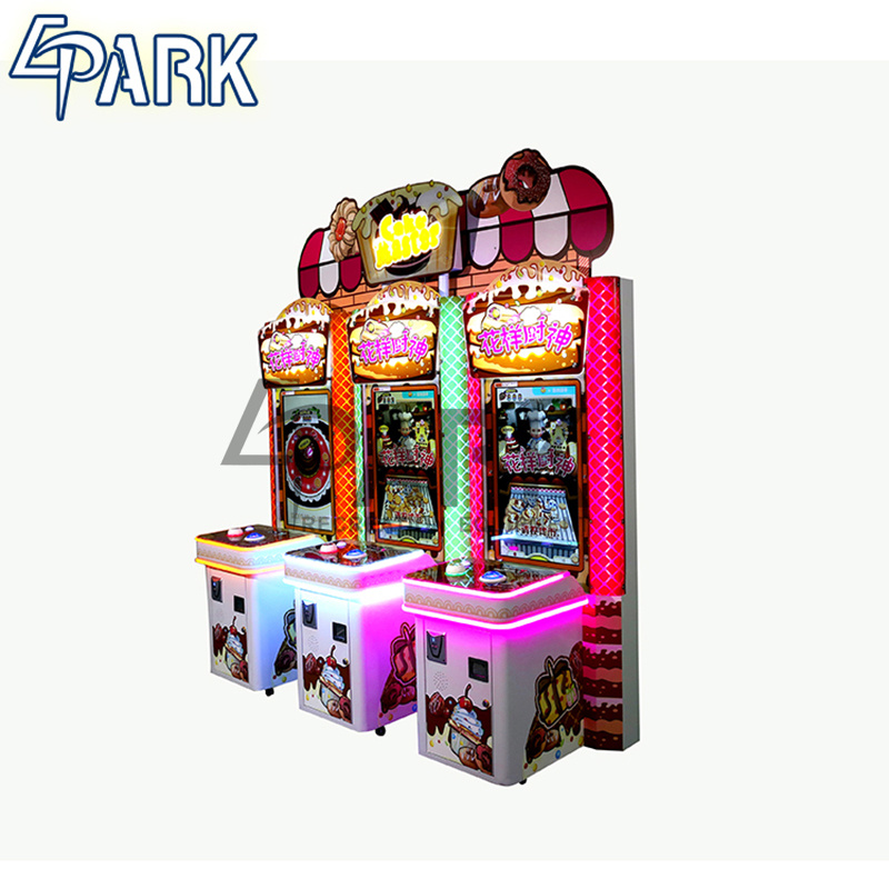 Cake Shooting Master Redemption Game Coin Operated Machine