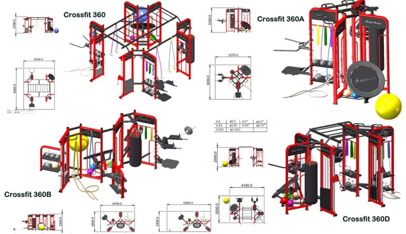 Multifunctional Synergy 360 Gym Machine/Fitness Equipment