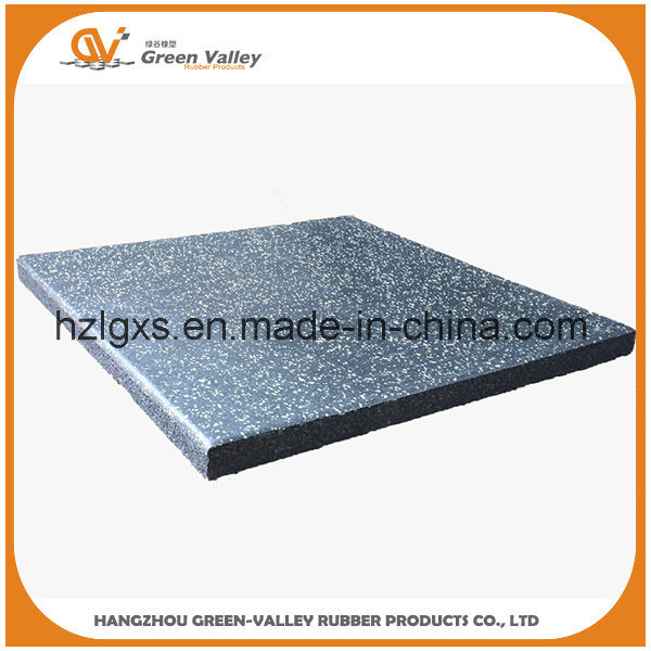 1mx1m Anti-Shock Rubber Floor Tiles for Gym Equipment