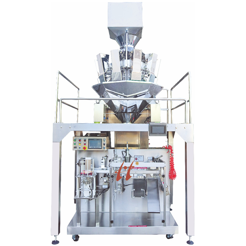 Fully Auto Multi Heads Weigher Packing Machine Candy/Seeds/Walnuts Package Machine