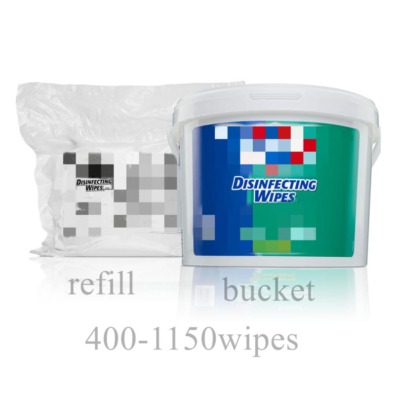 700-Wipes Fresh Scent Disinfecting Wipes Refill for Commercial Facilities