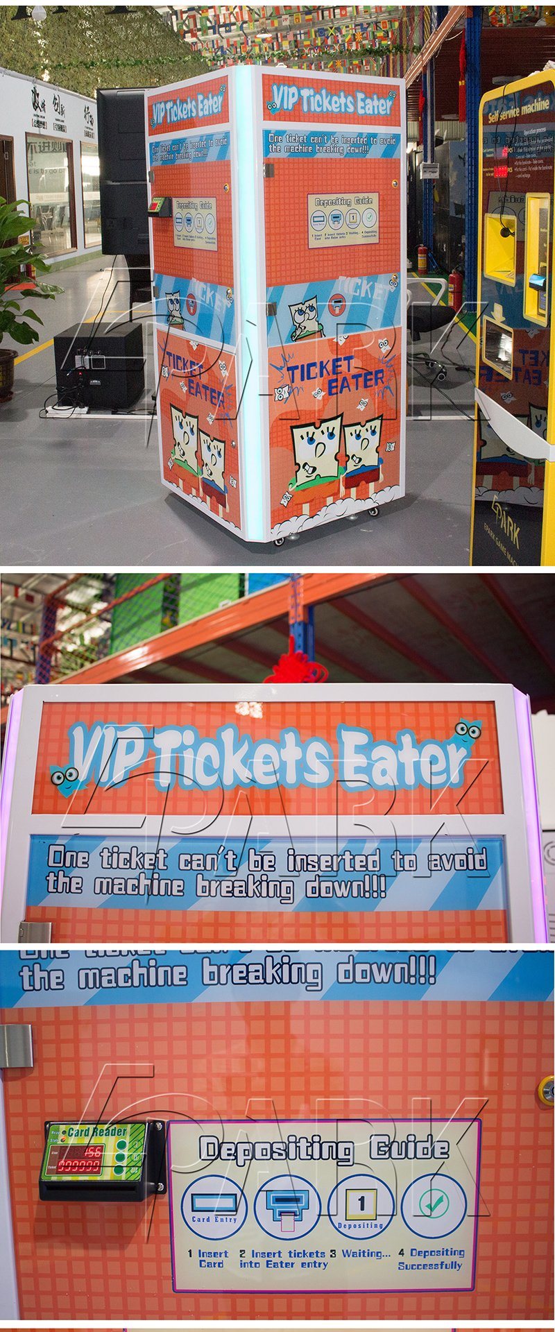 Single-Sided Ticket House Automatically Speed Fast Ticketing Multi Function Machine