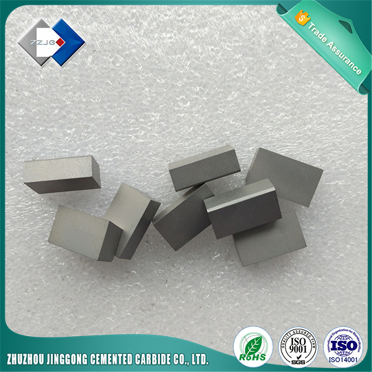 Yg8 Cemented Carbide GB Standard A120 Brazed Tips for Making Periphery Turning Tools, Boring Tools and Groving Tools