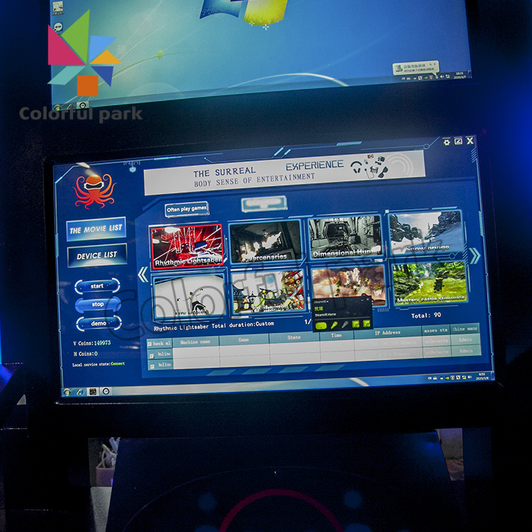 Colorfulpark New Game Machine/Coin Operated Game Machines /Game Machines/ Vr Game Machines /Vr Machines /Vr