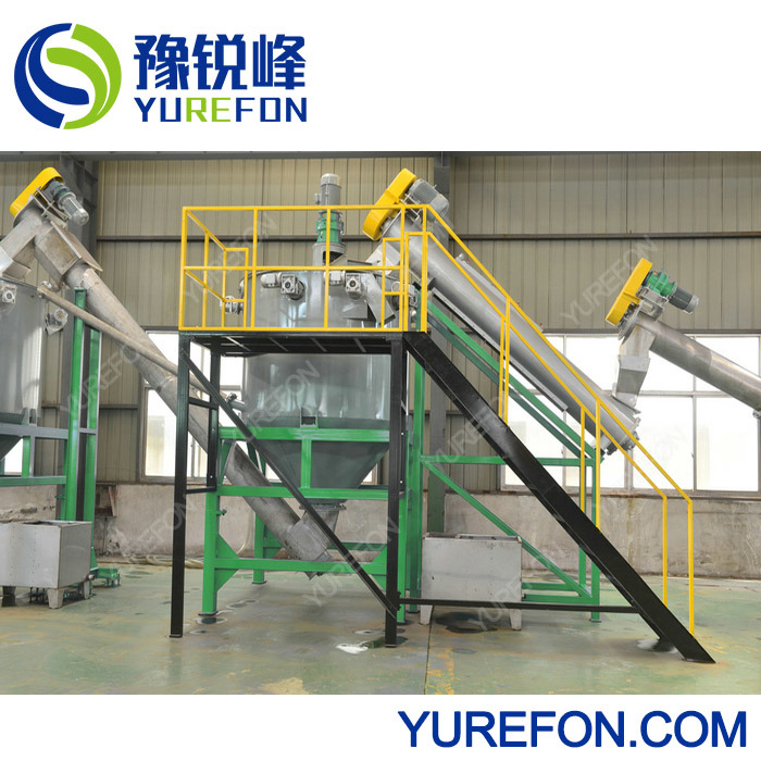 Pet Bottle Scrap Friction Washing Recycling Facility Machine Line