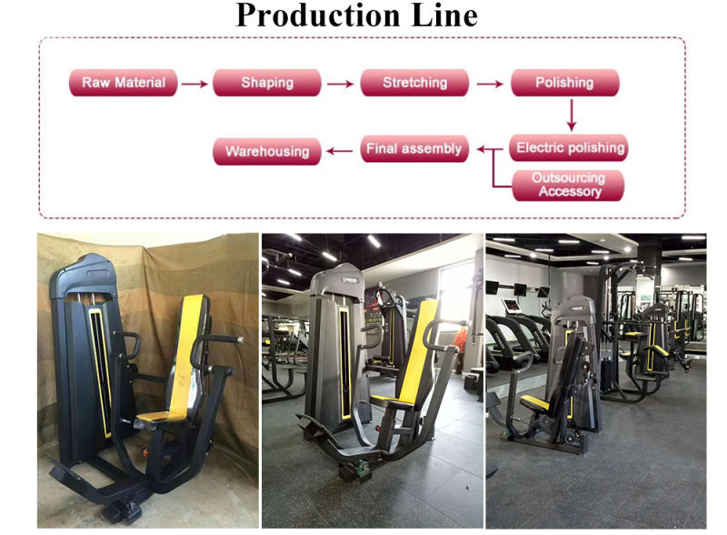 Gym Commercial Exercise Vertical Chest Press for Training