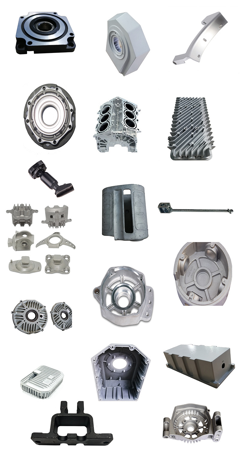 Factory Supply Aluminium Pump Body Alloy Casting Aluminium Alloy Gravity Casting for Pump Body