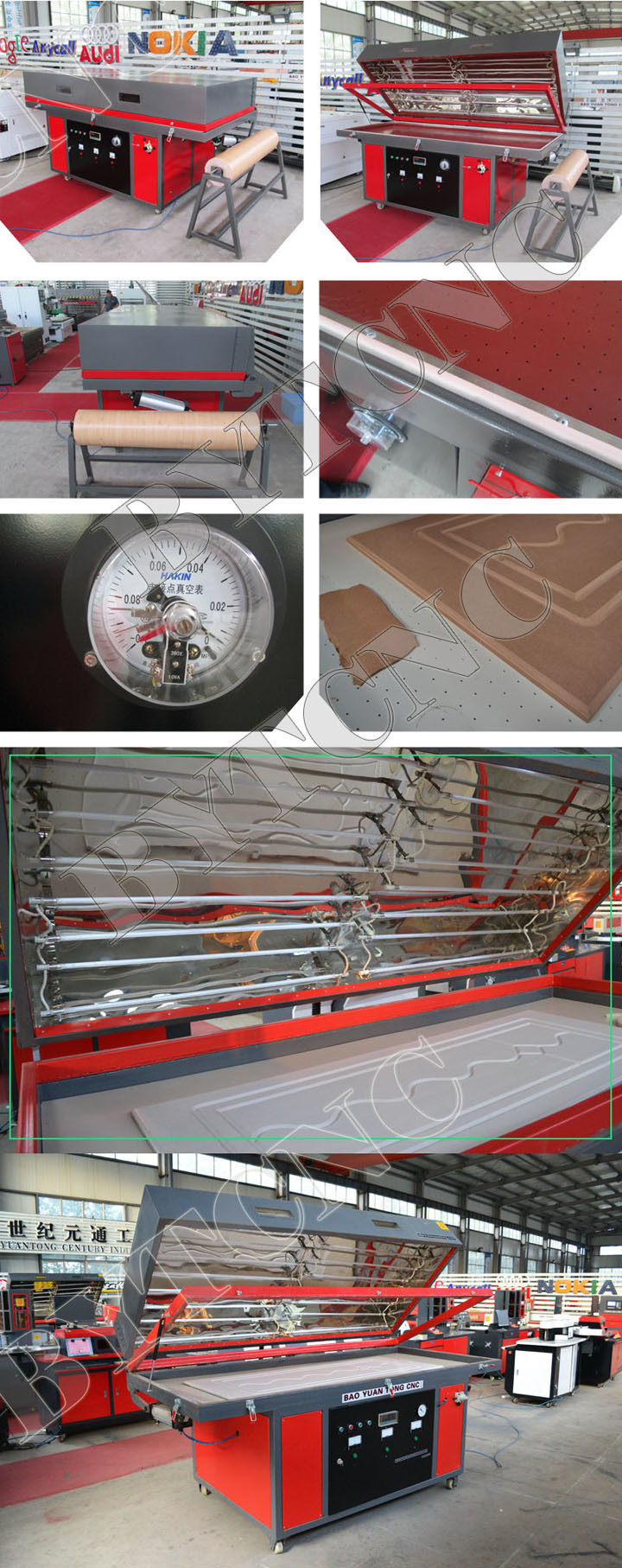 Vacuum Press for Laminated PVC on MDF