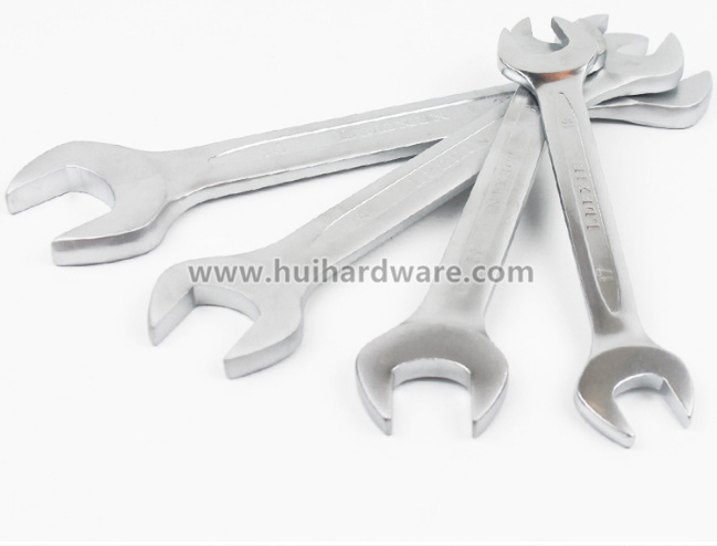 Combination Spanner Elliptical Panel Satin Finish