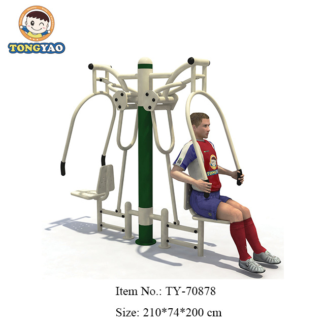 Standard Galvanized Tube Outdoor Fitness Equipment Used Exercise Machine, Outdoor Gym Fitness Equipment