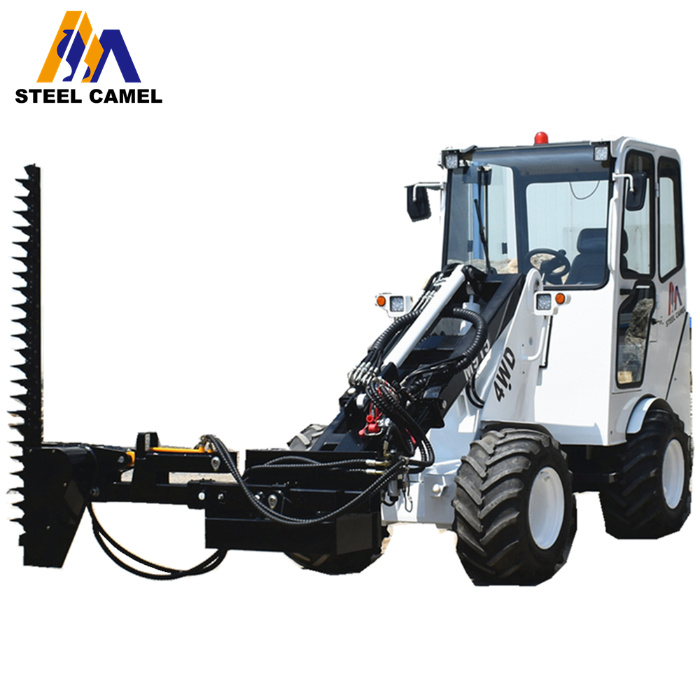 Multi Function Machine Garden Wheel Loader with Hedge Trimmer, Lawn Mower