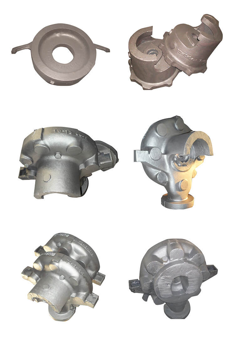 Densen Customized Super Large Cast Steel Sand Casting Pump Body, Casting Water Pump Body, Pump Body Parts