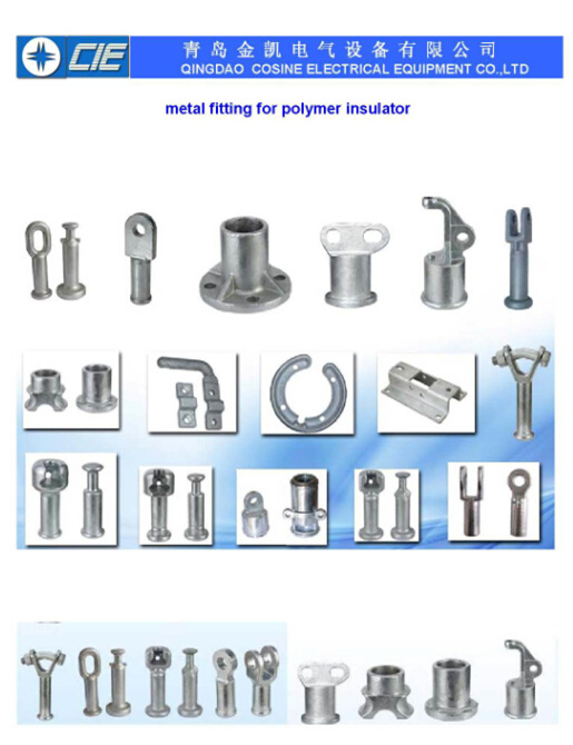 Casting Steel Y Clevis for Polymer Insulator/Suspension Insulator