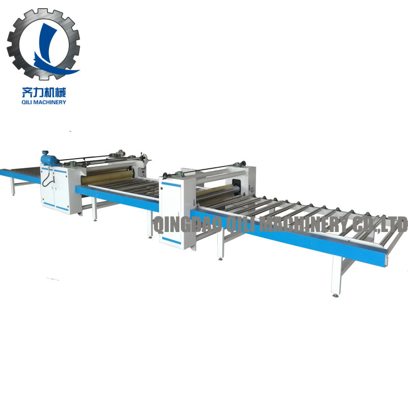 Cold Press Laminating Sticking Machine for Stick PVC Film on MDF