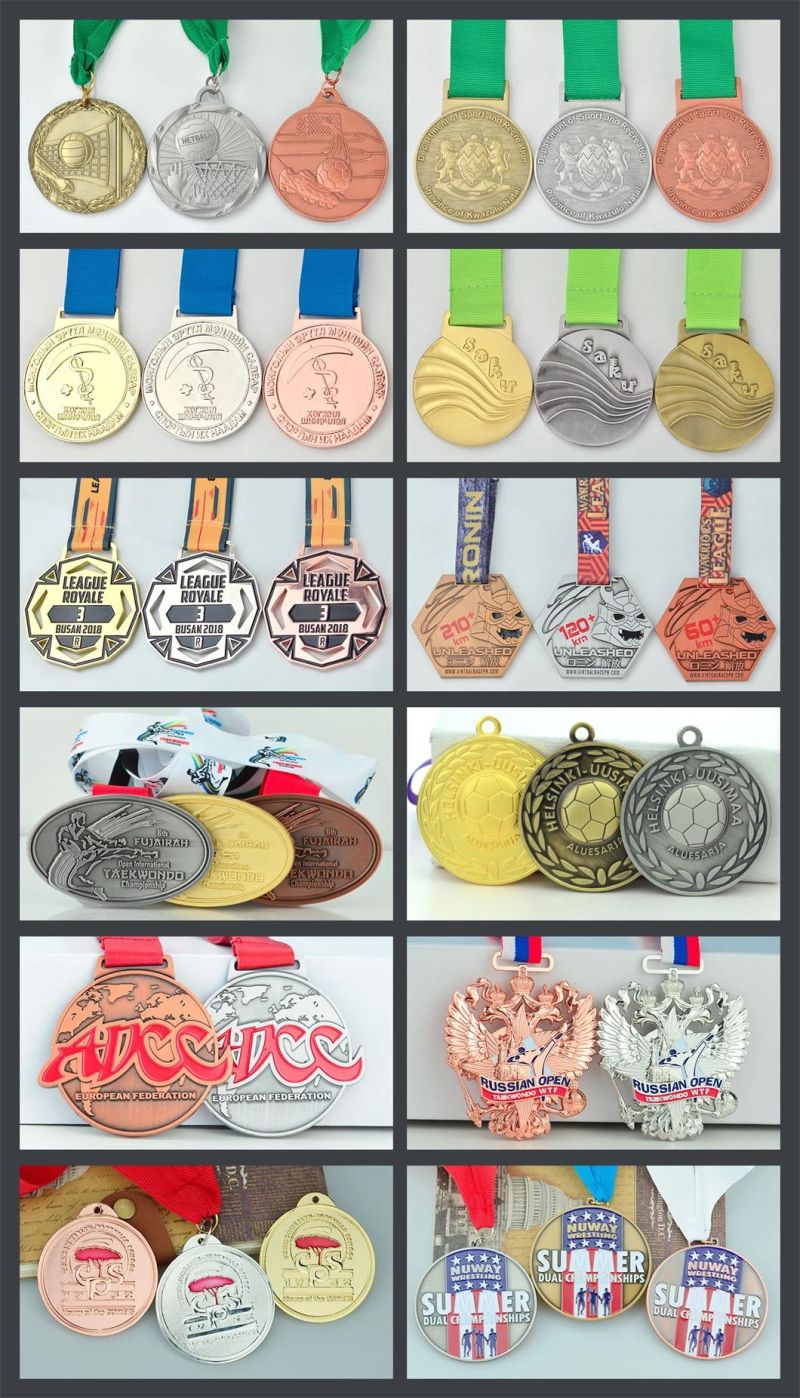 High Quality Customer Design Individual Weightlifting Medal