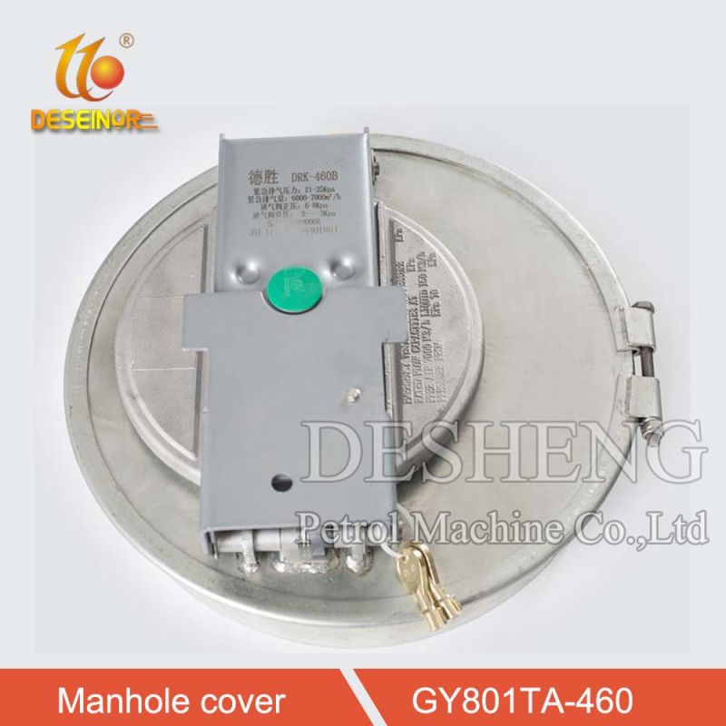 Sanitary Stainless Steel Elliptic/Circular/Rectangle Type Manhole Cover (with pressure)