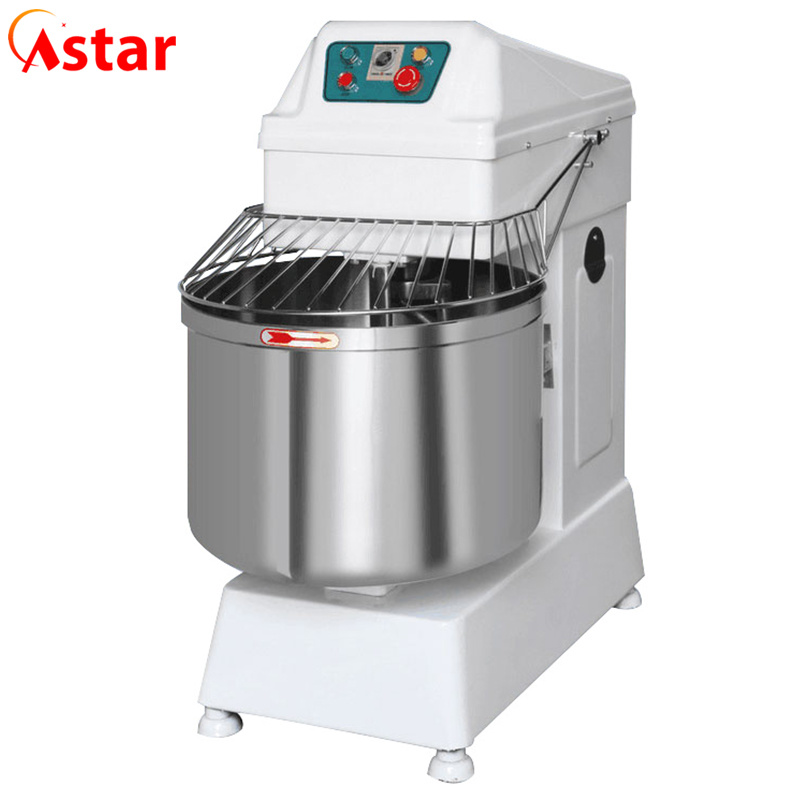 Commercial Bakery Equipment 130L Dough Kneading Machine Spiral Dough Mixer