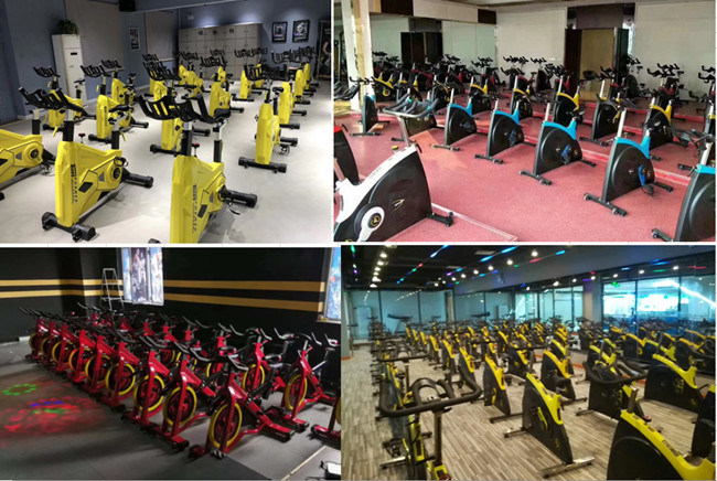 Spinning Bike Commercial Fitness Gym Equipments / Spin Bike Equipment