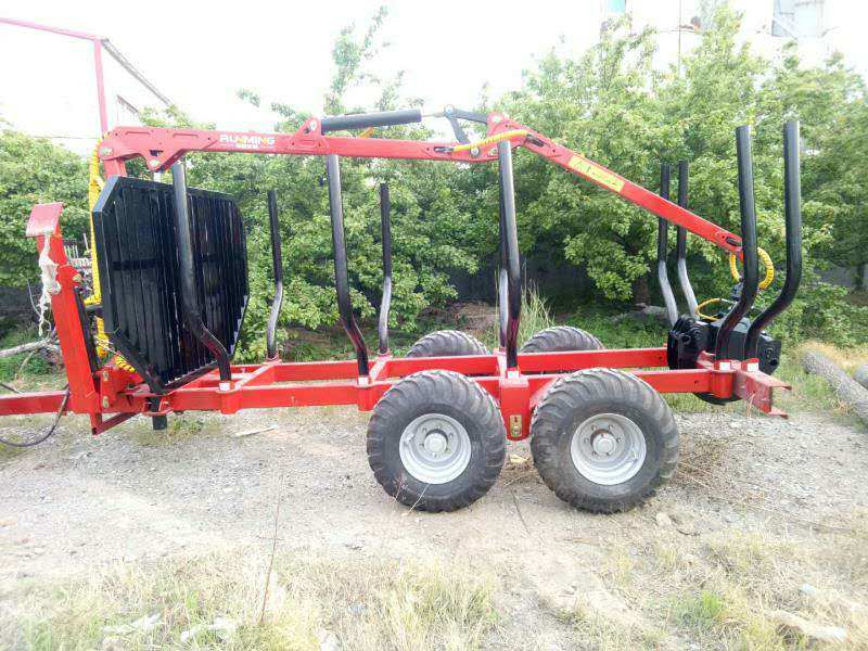 Hot Sale 6t Timber Trailer Forestry Equipment Log Grapple