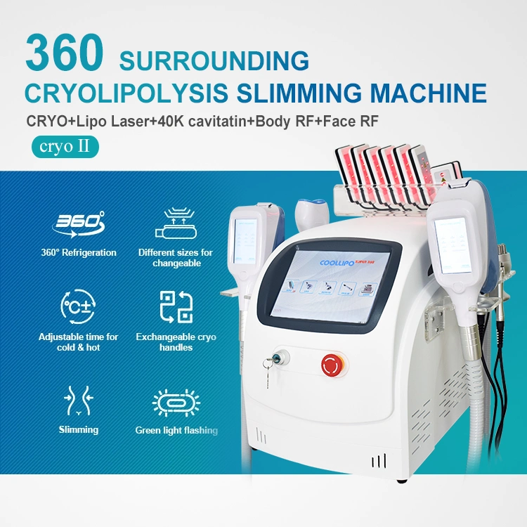 Double Chin Multifunction Cryolipolysis Body Slimming Machine