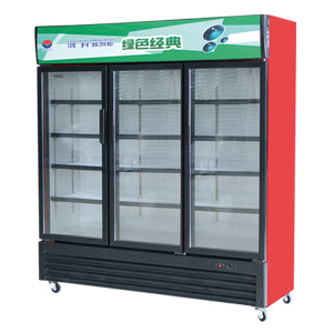 Supermarket Commercial Refrigeration Equipment Beverage Display Cooler