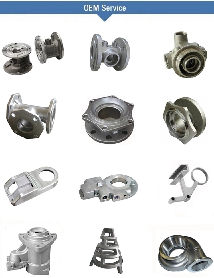 Factory Supply Aluminium Pump Body Alloy Casting Aluminium Alloy Gravity Casting for Pump Body