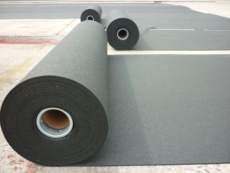 Red DOT Rubber Gym Mat Best Gym Floor Mats