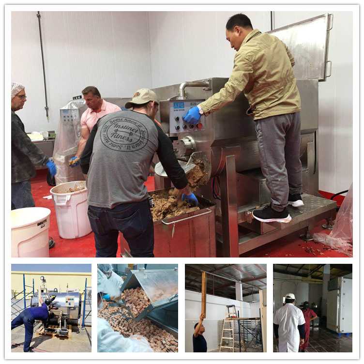 Frozen Chicken Cutting Machine	National Meat Machine	Machine for Cutting Meat