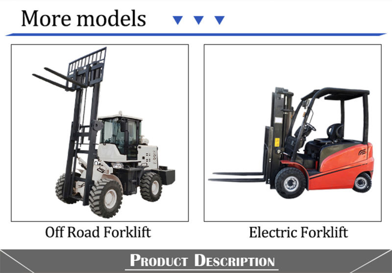 Popular High Lifting Multifunction Side Forklift 4X4 Forklift 2 Ton 3 Ton 4 Ton 5 Ton